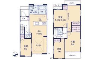 【間取り】 | 広島市東区牛田新町１丁目