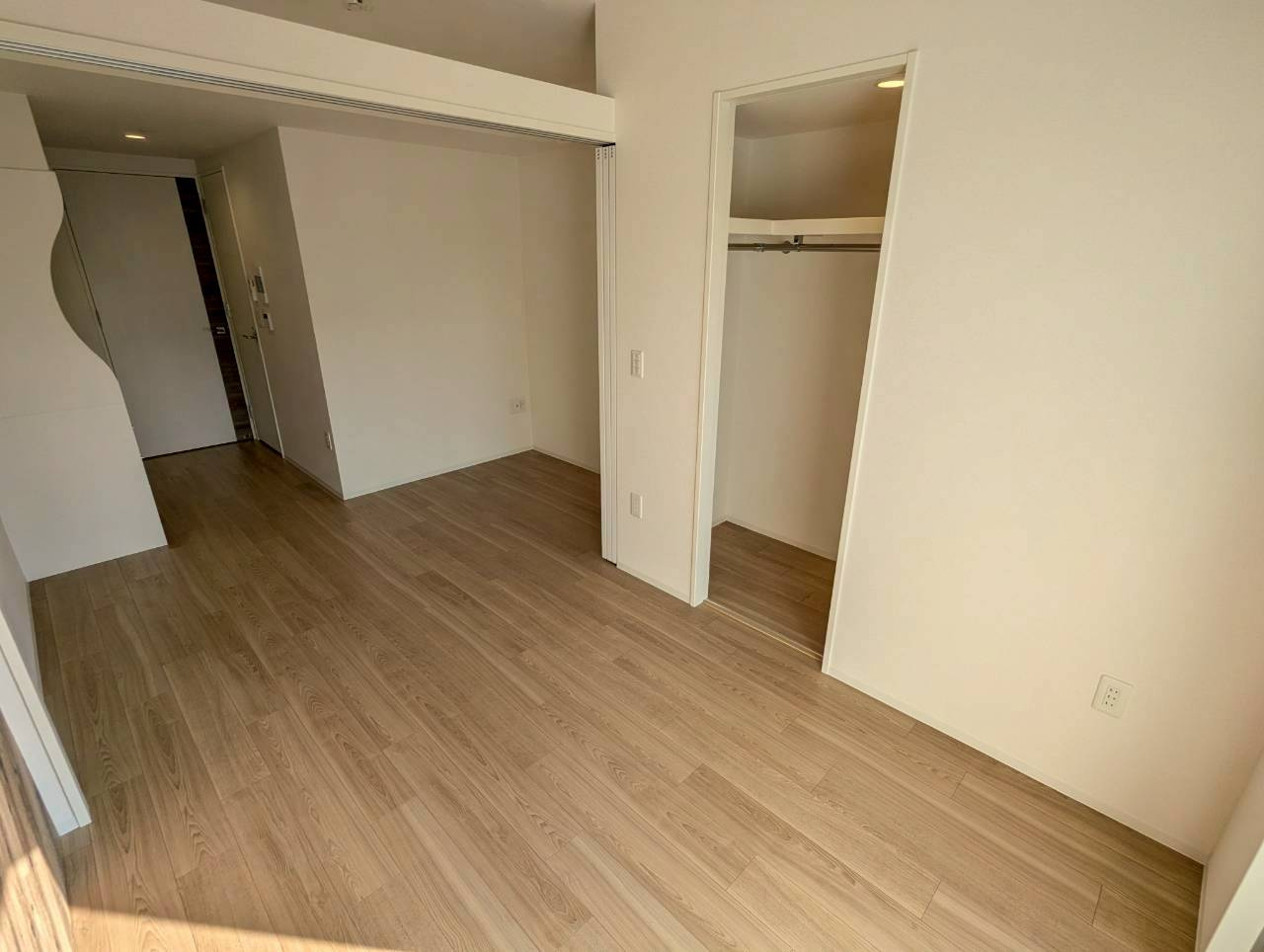 セレニテフラン谷町四丁目アリエの寝室