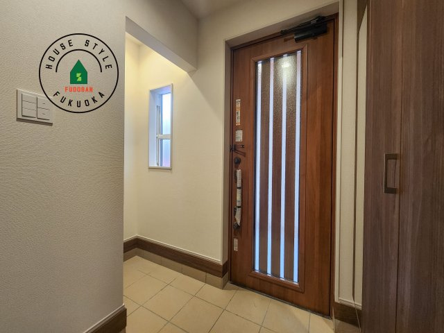 福岡市早良区荒江3丁目第1-2棟（2号棟）の防犯設備|二重ロックでしっかり防犯対策ができます。