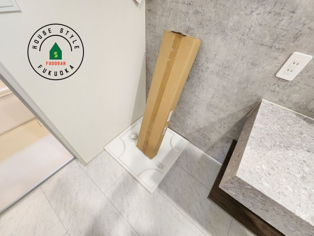 福岡市早良区荒江3丁目第1-2棟（2号棟）のランドリースペース|ランドリースペースとなります。広々して有効的にご使用できます。 