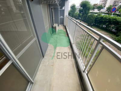 【バルコニー】 | L-PLACE KAIZUKA | 日当たりの良いバルコニーです！