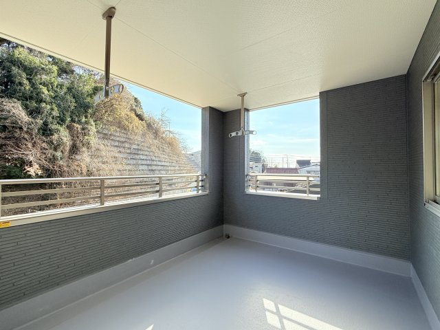 小美玉市小川第1　新築戸建　2号棟のバルコニー