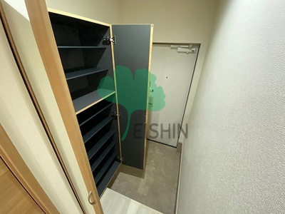 【玄関】 | ボワールアビオン博多 | 下駄箱もしっかりついてます！