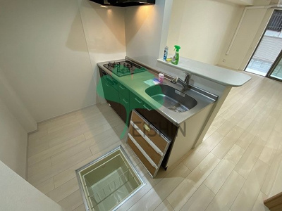 【キッチン】 | ボワールアビオン博多 | シンプルな清潔感のあるキッチンです！