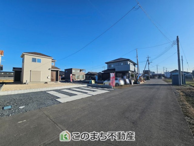 【前面道路含む現地写真】 | いろどりアイタウン栃木市大宮町22-P2 | 前面道路含む現地写真