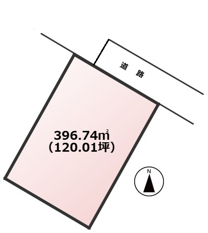 【土地図】 | 古賀市花見南2丁目土地