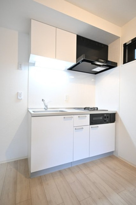 【キッチン】 | フェリデンシア御嶽山 | システムキッチン（2口ガスコンロ・グリル付）