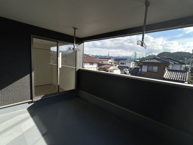 徳島市丈六町長尾建売第１のバルコニー