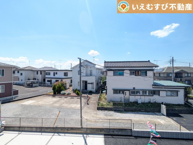 Livele Garden.S　熊谷末広第5の展望|高い建物が無く開放感のある展望
バルコニーからの展望も開けていて閑静な住宅地が望めます。日当りも良いですね♪