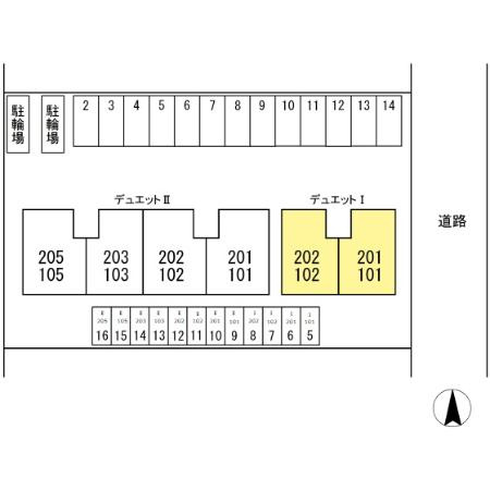 【区画図】 | デュエットⅠ