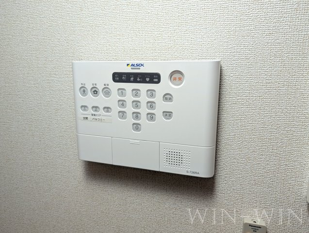 ヒカルサ豊橋小池のセキュリティ|イメージ（同施工会社同一モデルの写真です）