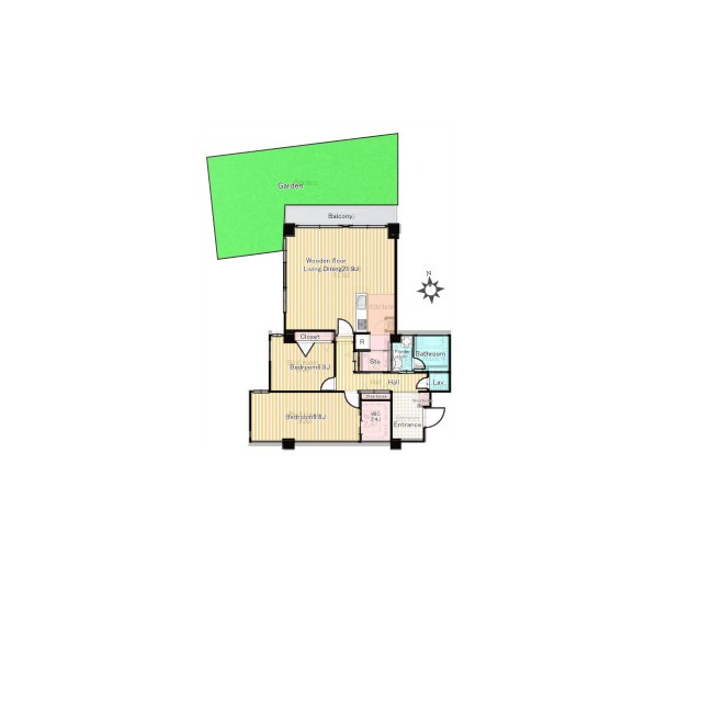 港区三田２丁目の賃貸マンション