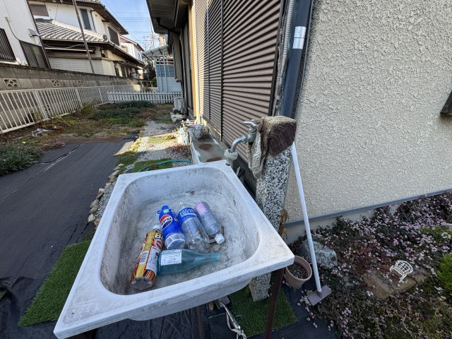 -三丁目不動産-　上里町神保原　中古戸建の庭