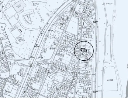 売新築戸建　静岡市葵区千代２丁目の地図