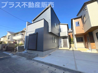 【外観】 | 完成しました。物件内部もご見学頂けます。プラス不動産販売にお任せ下さい。