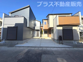 【外観】 | 現地写真。プラス不動産販売なら、現場の全ての棟をまとめてご見学頂けます。