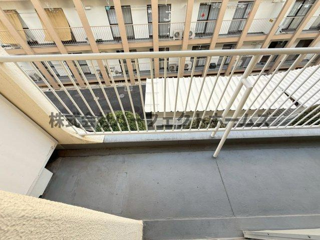 春日ダイヤモンドハイムのバルコニー|バルコニー付きです