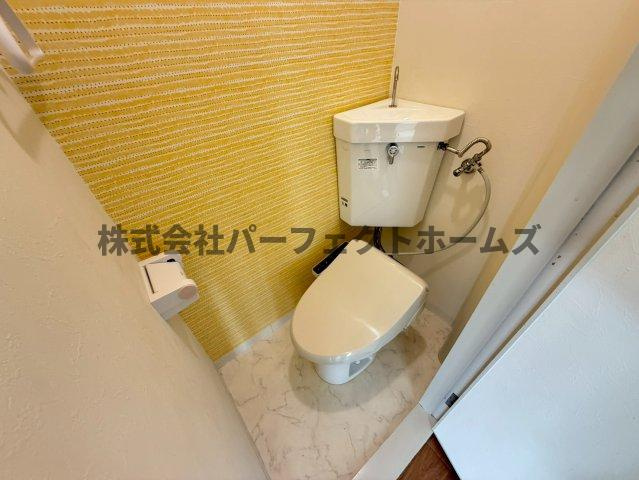 春日ダイヤモンドハイムのトイレ|落ち着いたトイレです
