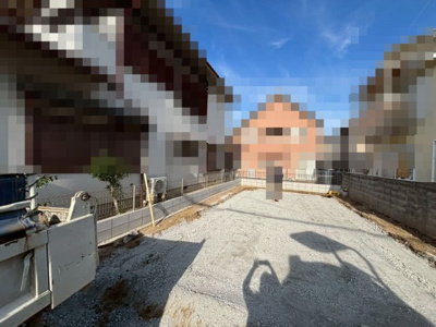 【外観】 | 浜寺諏訪森町東３丁　新築一戸建 | お料理に集中しやすい壁付けキッチンです！毎日のお料理も気持ち良く出来ますね♪