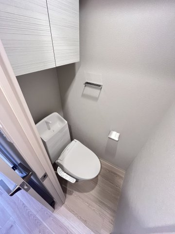 大阪市城東区関目６丁目の賃貸マンションのトイレ