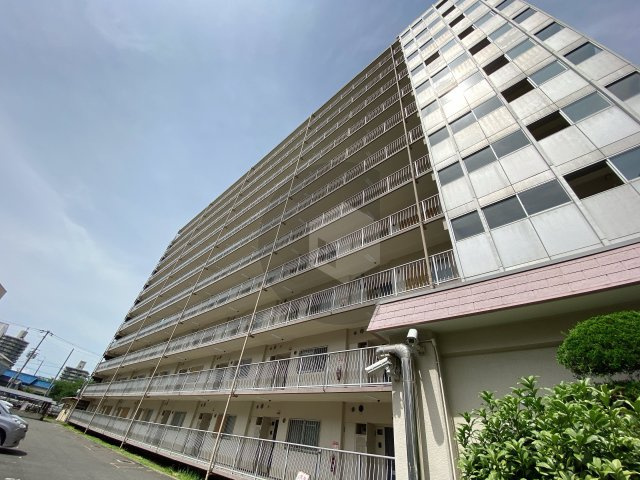 八戸ノ里第二ガーデンハイツの外観