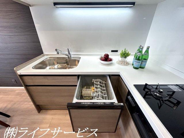 【キッチン】 | 新北野第３コーポ | キッチン食器洗浄乾燥機付！