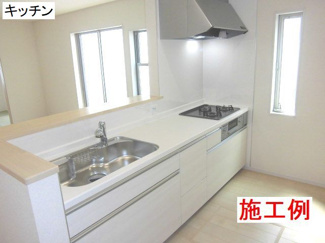 【キッチン】 | 秦野市南矢名 全1棟 第18 | 施工例です