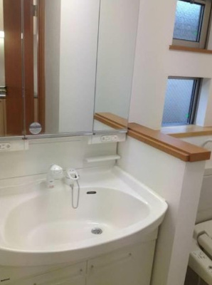 【独立洗面台】 | クレールメゾン野方 | 嬉しい独立洗面台付き。