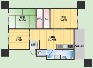 【間取り】 | シャンボール八王寺