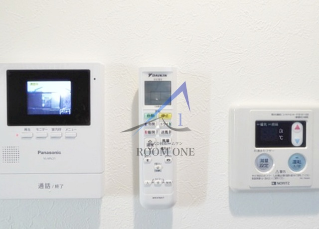 ハーミットクラブハウス宿河原のセキュリティ|モニター付インターホンです。