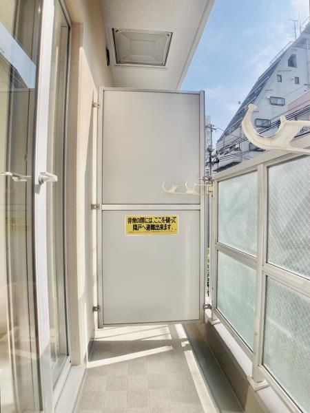 コート新御徒町のバルコニー