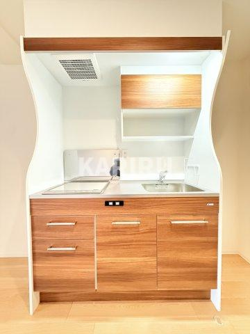 Alivis放出のキッチン