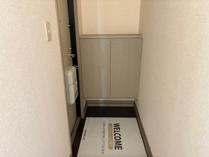 ハイカムール津福の玄関|落ち着いた玄関です