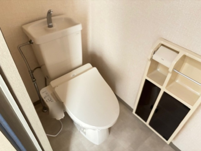 ハイカムール津福のトイレ|シンプルで使いやすいトイレです