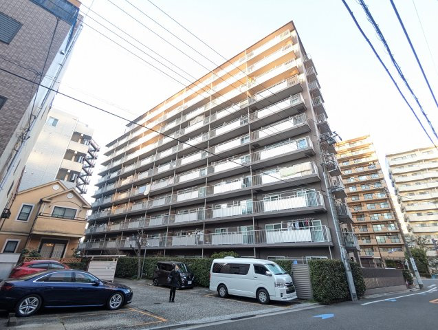 日商岩井木場マンションの外観