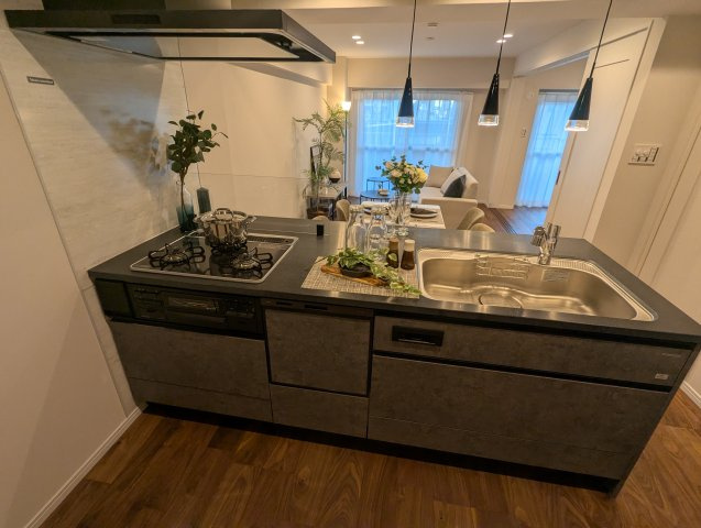 日商岩井木場マンションのキッチン