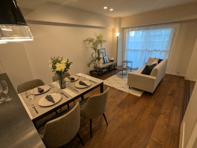 【居間・リビング】 | 日商岩井木場マンション