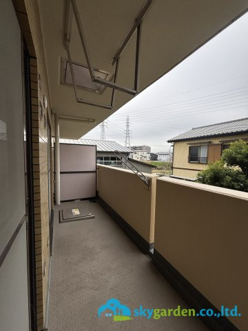 ライオンズマンション平塚第七のバルコニー