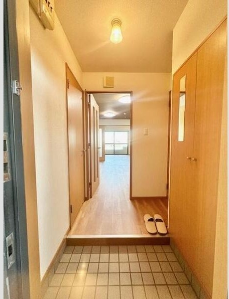 ソレイユ正徳の玄関|ゆったりとした玄関です