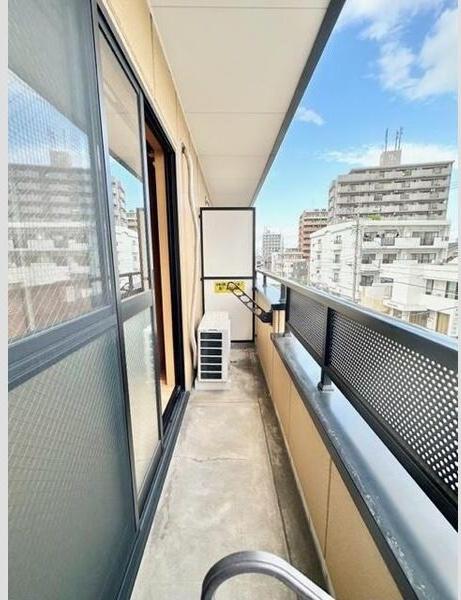 ソレイユ正徳のバルコニー|陽当たり良好なバルコニーです