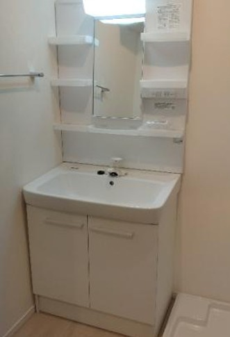 シエロアスールの洗面所