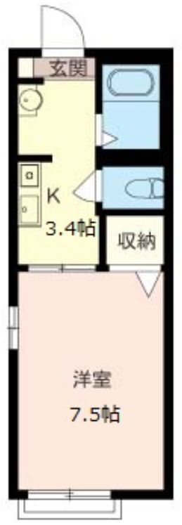 カサデ　プリマベーラの間取り