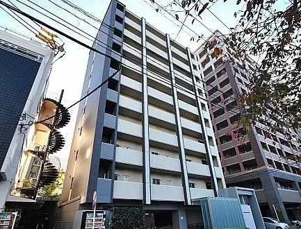 熊本市中央区水道町の賃貸マンションの外観