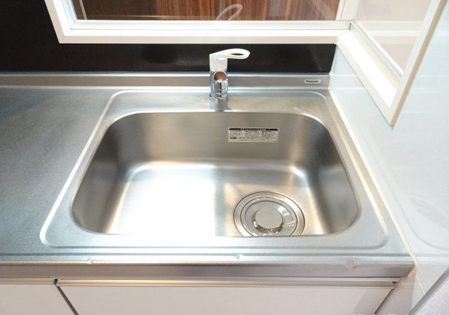 熊本市中央区水道町の賃貸マンションのキッチン