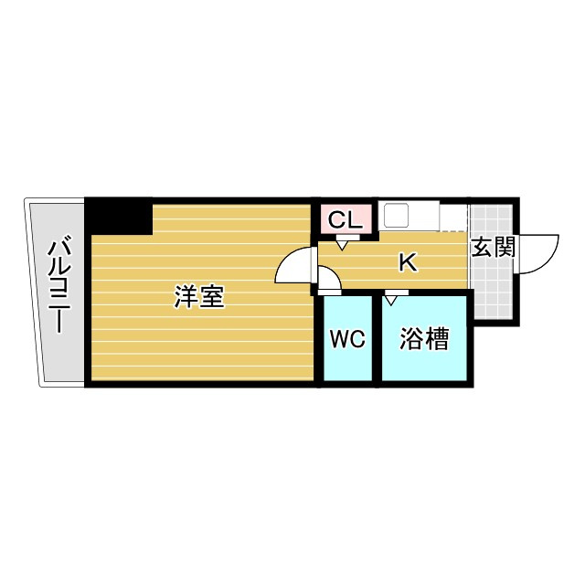 フローライト関大前の間取り