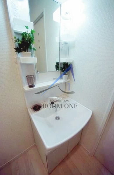 ラヴィエント浅草言問の洗面所|洗面台です。