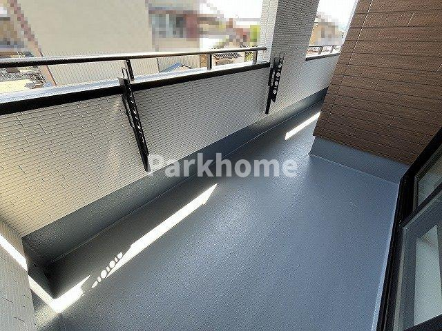 土佐市高岡町甲 5期1棟1 新築戸建てのバルコニー