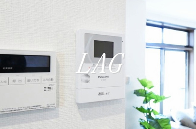 【セキュリティ】 | ガーデンヒルズ市ヶ谷 | モニター付インターホンです。