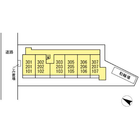 【区画図】 | ダイヤモンドハイツ