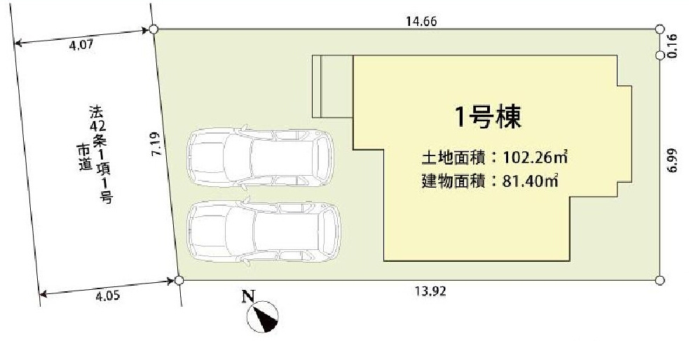 三鷹市牟礼７丁目 中央線 吉祥寺駅 新築戸建の間取り